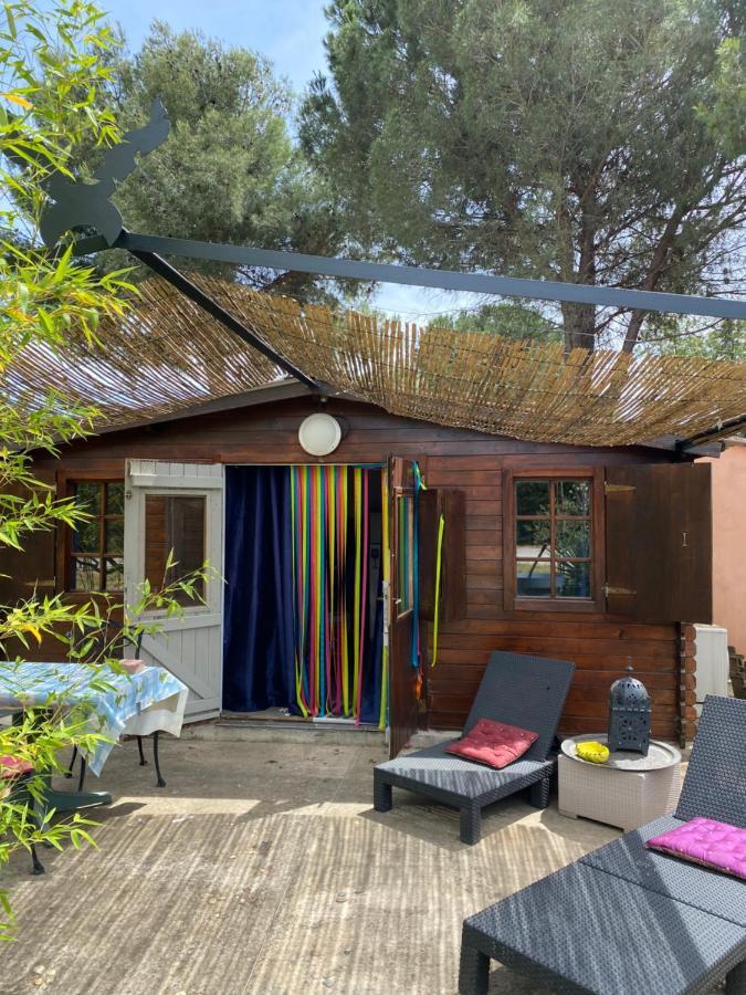 Chalet Des Oliviers 20Mn Des Plages Climatise Béziers Buitenkant foto