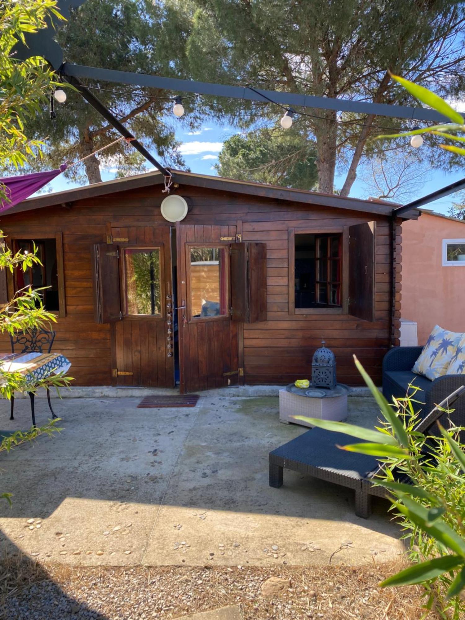 Chalet Des Oliviers 20Mn Des Plages Climatise Béziers Buitenkant foto
