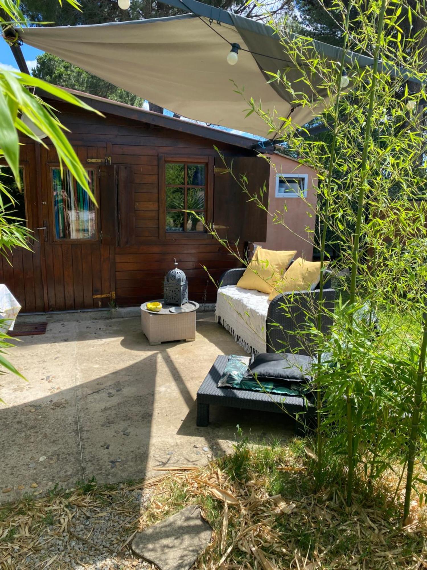 Chalet Des Oliviers 20Mn Des Plages Climatise Béziers Buitenkant foto